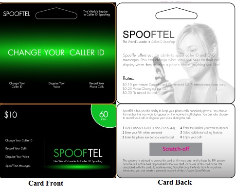 Prank Call calling card  spoof & voice changer   60 min  